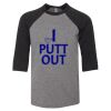 Bella 3200Y Youth Three-Quarter Sleeve Baseball Tee Thumbnail
