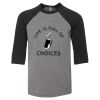 Bella 3200Y Youth Three-Quarter Sleeve Baseball Tee Thumbnail