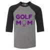 Bella 3200Y Youth Three-Quarter Sleeve Baseball Tee Thumbnail