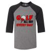 Bella 3200Y Youth Three-Quarter Sleeve Baseball Tee Thumbnail