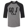 Bella 3200Y Youth Three-Quarter Sleeve Baseball Tee Thumbnail