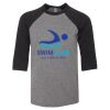 Bella 3200Y Youth Three-Quarter Sleeve Baseball Tee Thumbnail