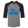Bella 3200Y Youth Three-Quarter Sleeve Baseball Tee Thumbnail