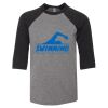 Bella 3200Y Youth Three-Quarter Sleeve Baseball Tee Thumbnail