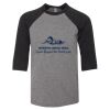Bella 3200Y Youth Three-Quarter Sleeve Baseball Tee Thumbnail
