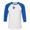Bella 3200 Unisex Three-Quarter Sleeve Baseball Tee Thumbnail