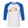 Bella 3200 Unisex Three-Quarter Sleeve Baseball Tee Thumbnail