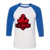 Bella 3200 Unisex Three-Quarter Sleeve Baseball Tee Thumbnail
