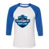 Bella 3200 Unisex Three-Quarter Sleeve Baseball Tee Thumbnail