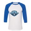 Bella 3200 Unisex Three-Quarter Sleeve Baseball Tee Thumbnail