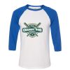 Bella 3200 Unisex Three-Quarter Sleeve Baseball Tee Thumbnail