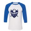 Bella 3200 Unisex Three-Quarter Sleeve Baseball Tee Thumbnail