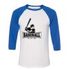 Bella 3200 Unisex Three-Quarter Sleeve Baseball Tee Thumbnail