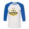Bella 3200 Unisex Three-Quarter Sleeve Baseball Tee Thumbnail