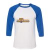 Bella 3200 Unisex Three-Quarter Sleeve Baseball Tee Thumbnail