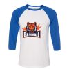 Bella 3200 Unisex Three-Quarter Sleeve Baseball Tee Thumbnail