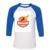 Bella 3200 Unisex Three-Quarter Sleeve Baseball Tee Thumbnail