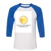 Bella 3200 Unisex Three-Quarter Sleeve Baseball Tee Thumbnail