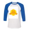 Bella 3200 Unisex Three-Quarter Sleeve Baseball Tee Thumbnail