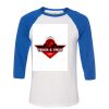 Bella 3200 Unisex Three-Quarter Sleeve Baseball Tee Thumbnail