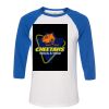 Bella 3200 Unisex Three-Quarter Sleeve Baseball Tee Thumbnail