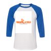 Bella 3200 Unisex Three-Quarter Sleeve Baseball Tee Thumbnail