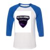 Bella 3200 Unisex Three-Quarter Sleeve Baseball Tee Thumbnail