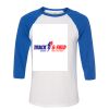 Bella 3200 Unisex Three-Quarter Sleeve Baseball Tee Thumbnail