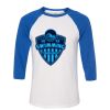 Bella 3200 Unisex Three-Quarter Sleeve Baseball Tee Thumbnail