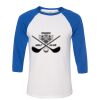 Bella 3200 Unisex Three-Quarter Sleeve Baseball Tee Thumbnail