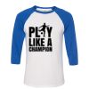 Bella 3200 Unisex Three-Quarter Sleeve Baseball Tee Thumbnail