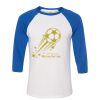 Bella 3200 Unisex Three-Quarter Sleeve Baseball Tee Thumbnail