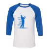 Bella 3200 Unisex Three-Quarter Sleeve Baseball Tee Thumbnail