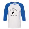 Bella 3200 Unisex Three-Quarter Sleeve Baseball Tee Thumbnail