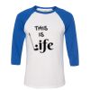 Bella 3200 Unisex Three-Quarter Sleeve Baseball Tee Thumbnail