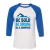 Bella 3200 Unisex Three-Quarter Sleeve Baseball Tee Thumbnail