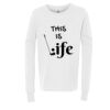 Bella 3501Y Youth Long Sleeve Jersey Tee Thumbnail