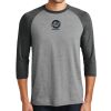 District DM136 Adult Perfect Tri 3/4 Sleeve Raglan Thumbnail